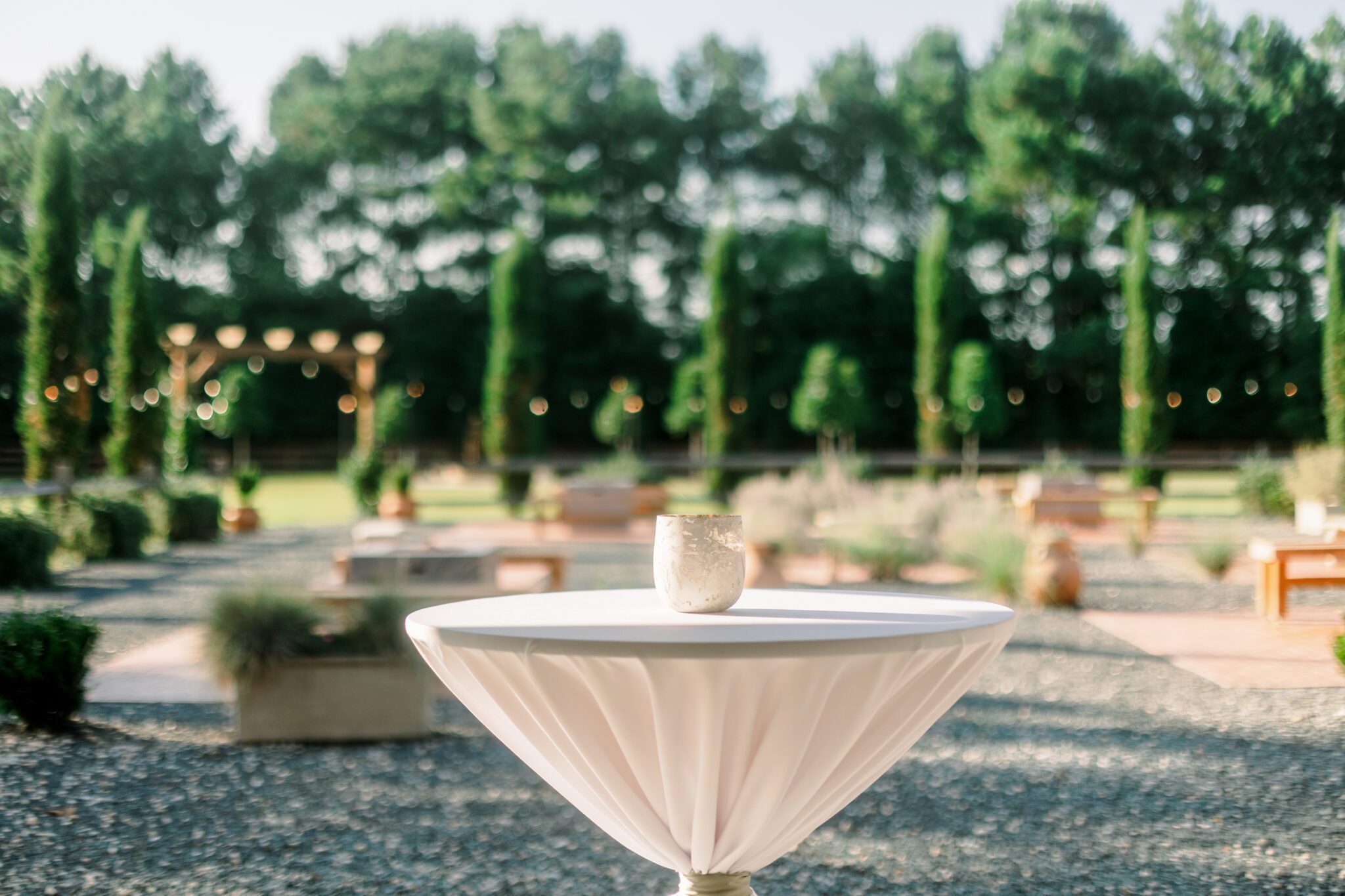 cocktail hour wedding