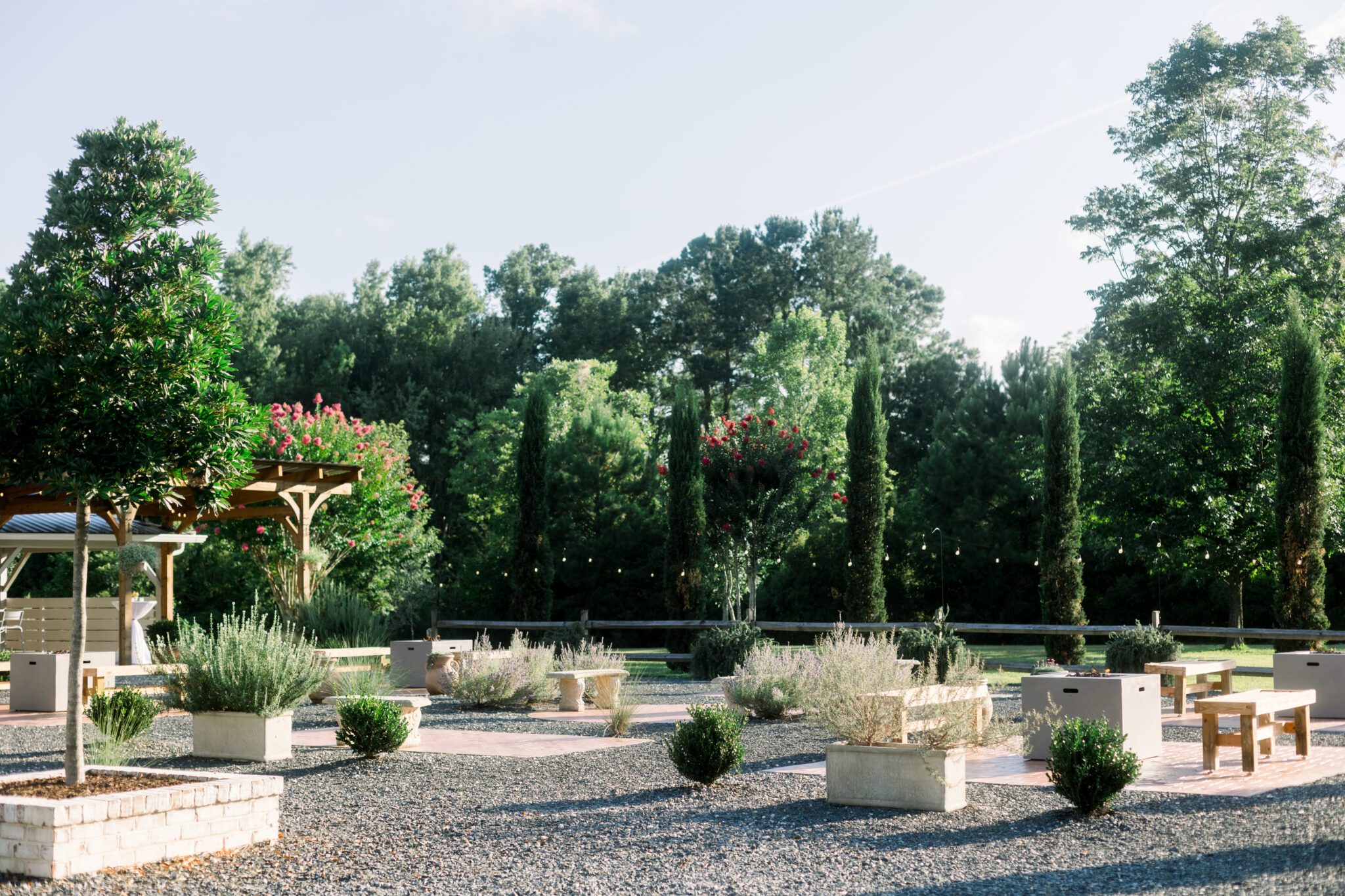 garden courtyard wedding venue