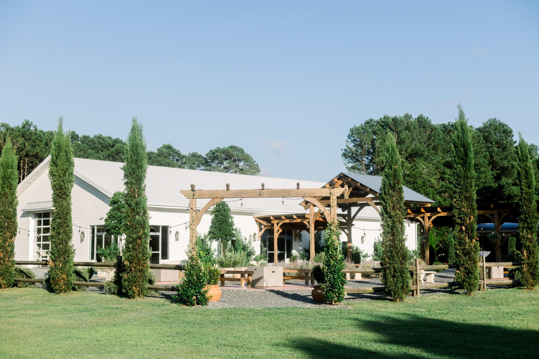 outdoor wedding venue