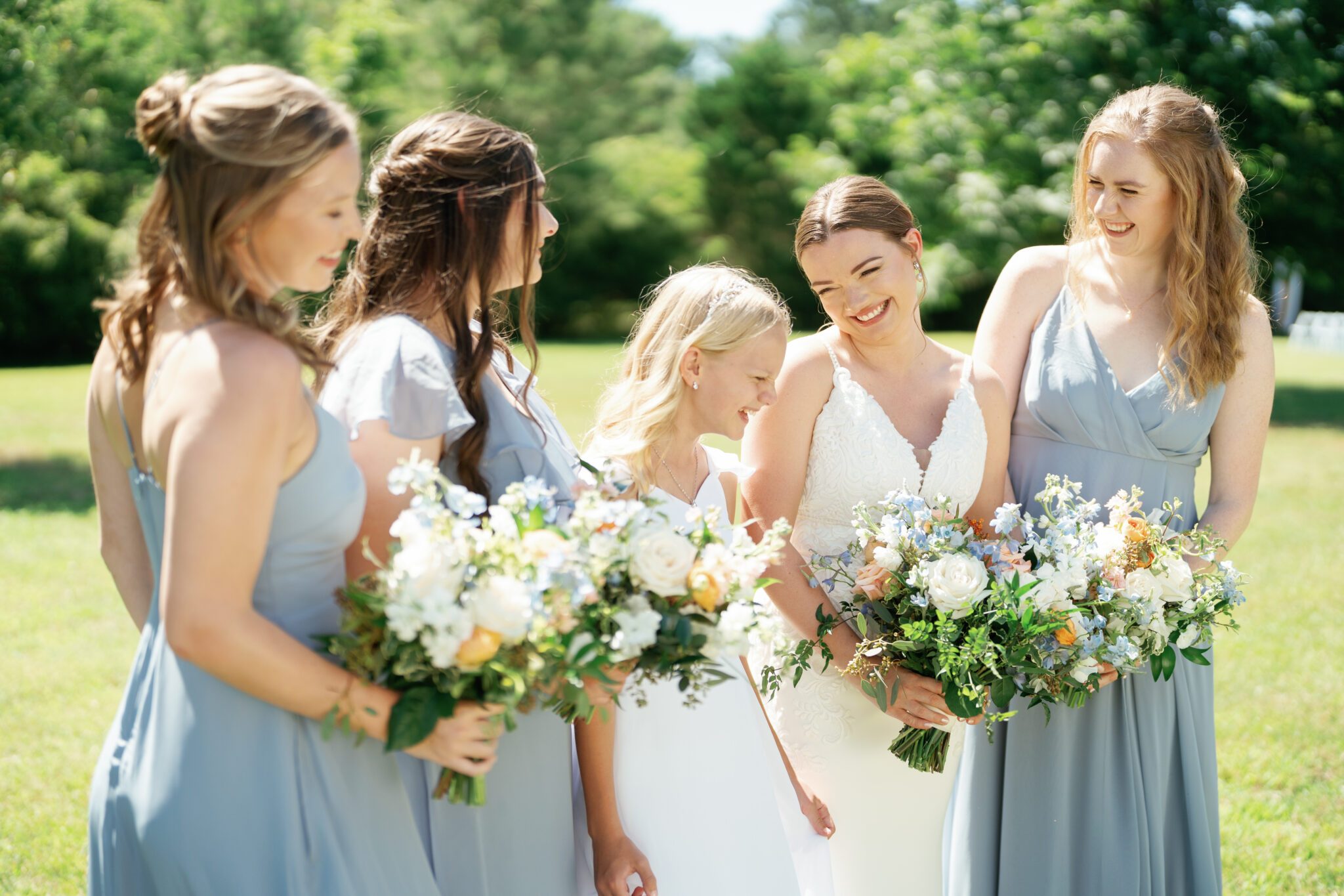 bridesmaids wedding bouquet