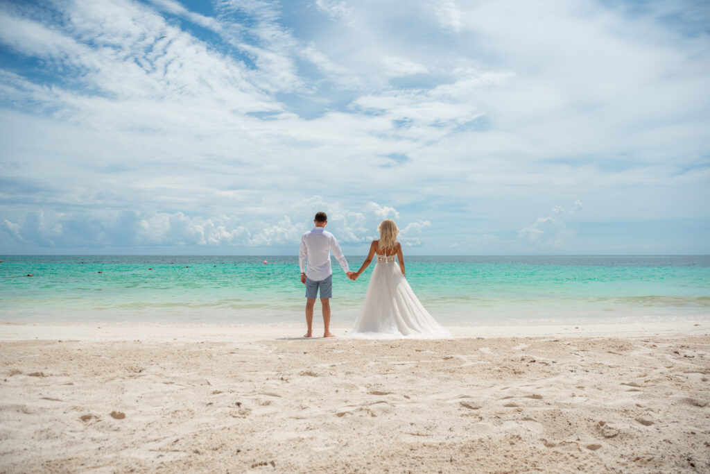 late summer coastal wedding